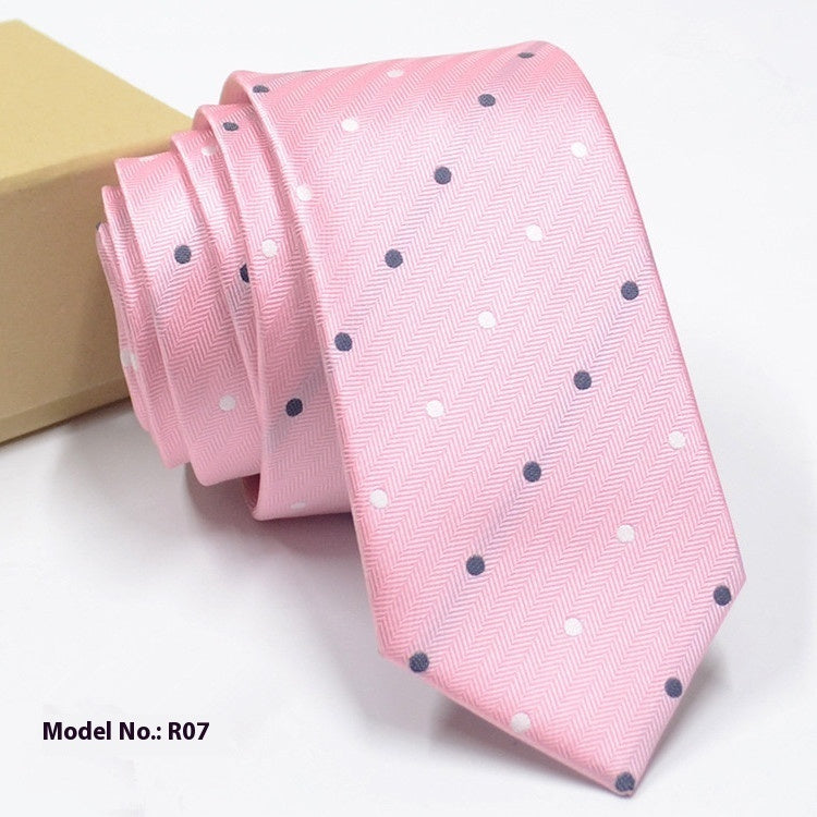 Fashion Exquisite Jacquard Tie Wedding Groom R07 GlamzKart