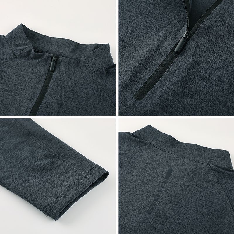 Sun Protection Long Sleeve T-shirt Men's Sports Fitness T-shirt GlamzKart
