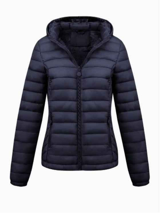 Women's Lightweight Hooded Winter Jacket