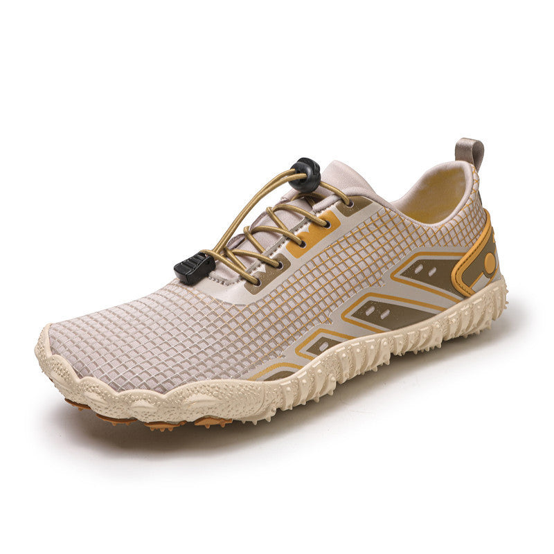 New Thickened Indoor Fitness Shoes Soft Bottom Non-slip Treadmill Shoes DB9925 Khaki GlamzKart