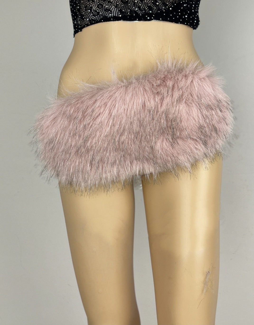 Fur Belt Retro Easy Matching Plush Waist Chain Waist Seal Waist Decorations Style 13 GlamzKart