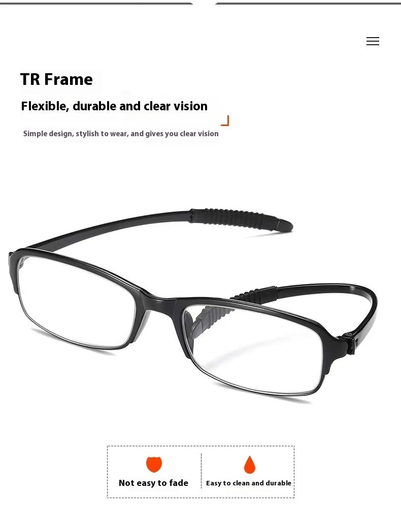 Folding Anti-blue Light Reading Glasses For The Elderly Outdoor GlamzKart