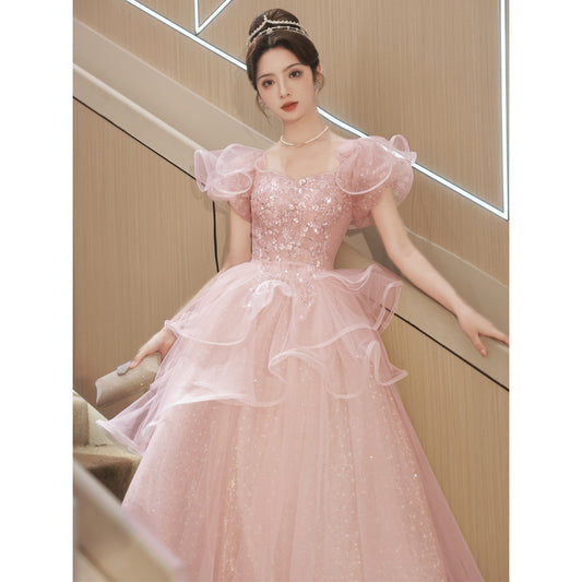 Evening Dress Women's Banquet Ceremony Exam Super Fairy Princess GlamzKart