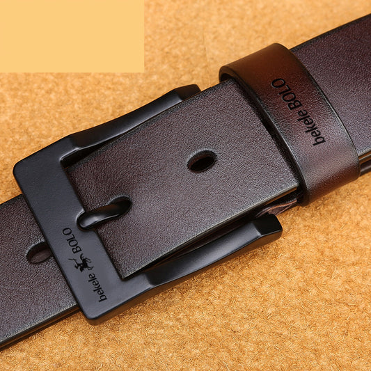 Simple And Versatile Men's Pin Buckle Belt GlamzKart
