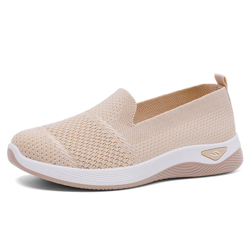 Shoes Soft Bottom Comfortable Old Beijing Cloth Shoes Shallow Mouth GlamzKart
