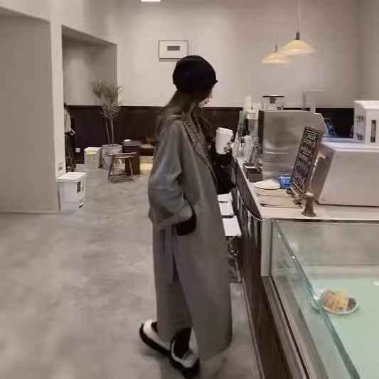 Small Wool Woolen Woolen Coat