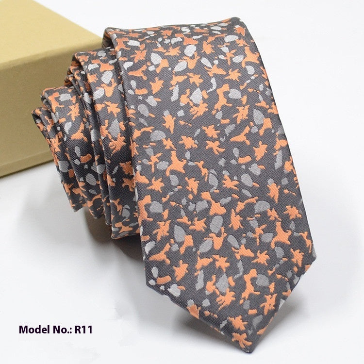 Fashion Exquisite Jacquard Tie Wedding Groom R11 GlamzKart