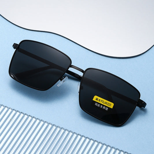 For Driving Sunglasses Men's Polarized Glasses Box GlamzKart