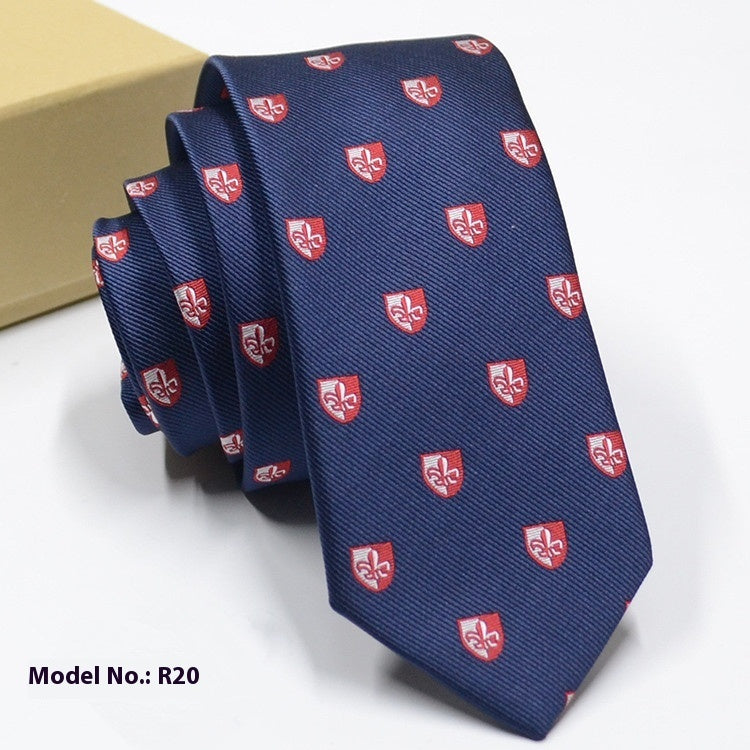 Fashion Exquisite Jacquard Tie Wedding Groom R20 GlamzKart