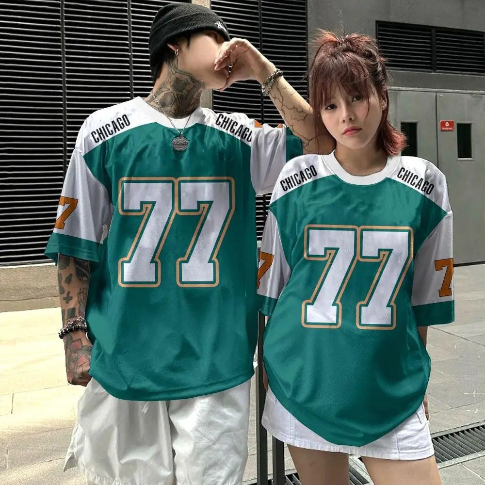 New Fashion Men's T-shirt 3D Digital Printing Basketball T-shirt Summer GlamzKart