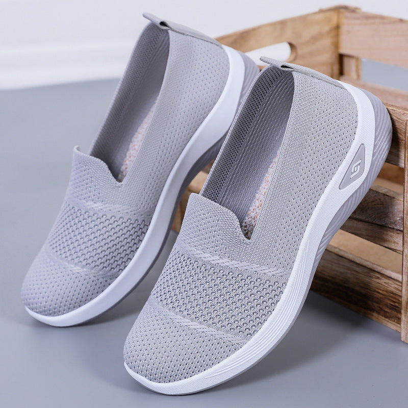 Shoes Soft Bottom Comfortable Old Beijing Cloth Shoes Shallow Mouth GlamzKart