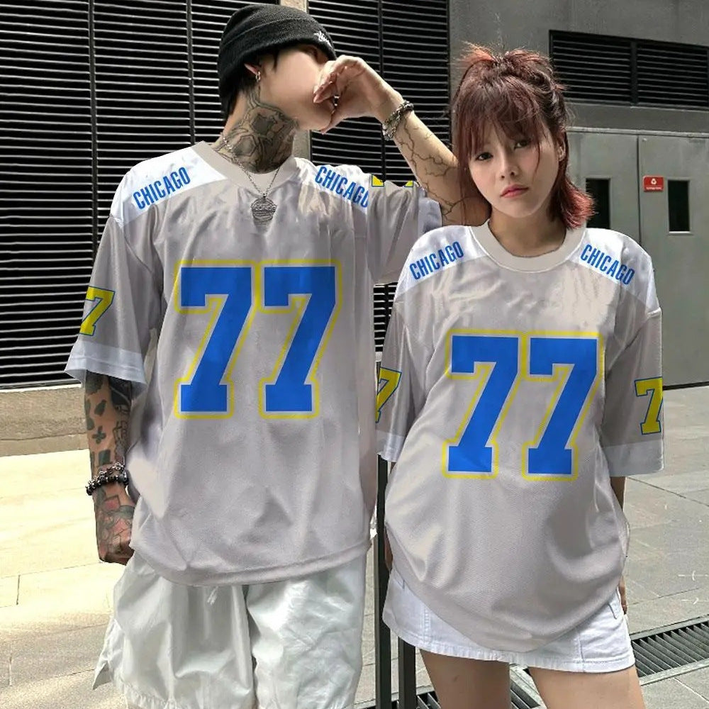 New Fashion Men's T-shirt 3D Digital Printing Basketball T-shirt Summer GlamzKart