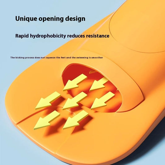 Swimming Flippers Freestyle Silicone Short Flippers GlamzKart