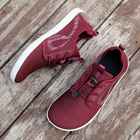 Men's Soft Bottom Plus Size Wide Toe Shoes GlamzKart