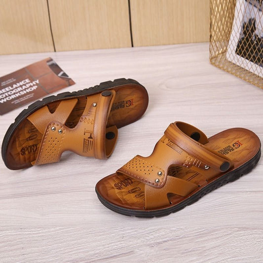 Sandals Summer Open Toed Non-slip Men GlamzKart