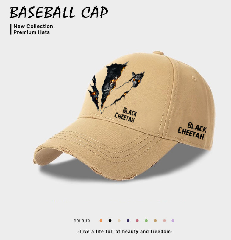 European And American Style Men's Casual Baseball Cap Beige GlamzKart