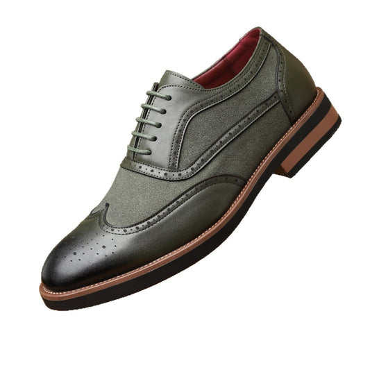 Men's High-end Business Casual And Comfortable Breathable Leather Shoes GlamzKart