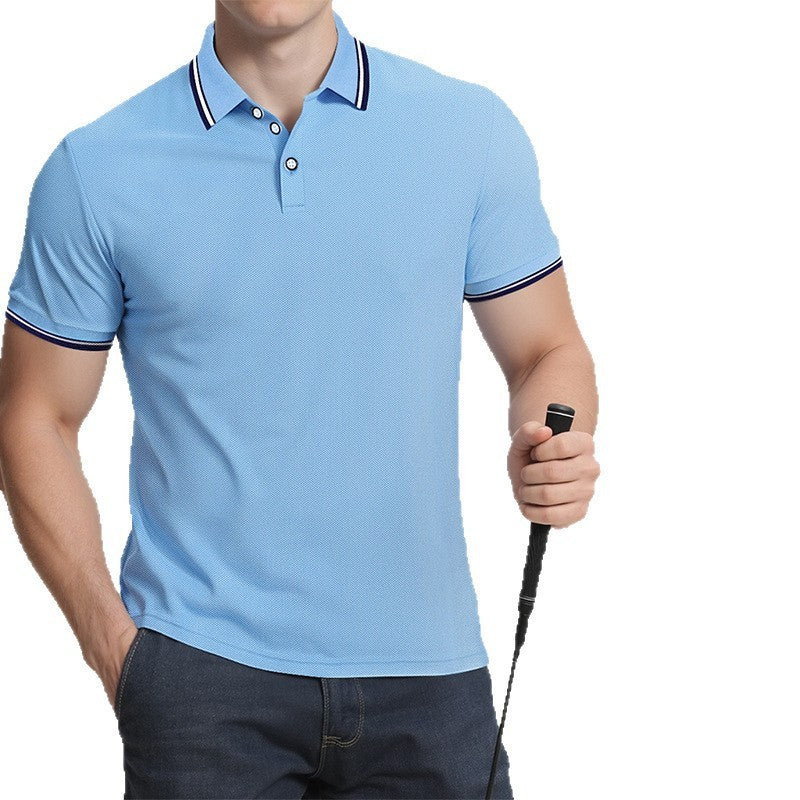 Summer Loose Lapels Short Sleeve Men GlamzKart