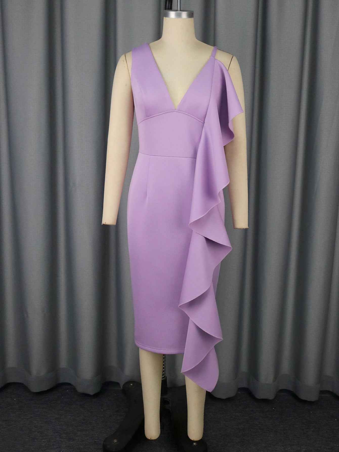 Women's Clothing Sexy V-neck Strap Dress