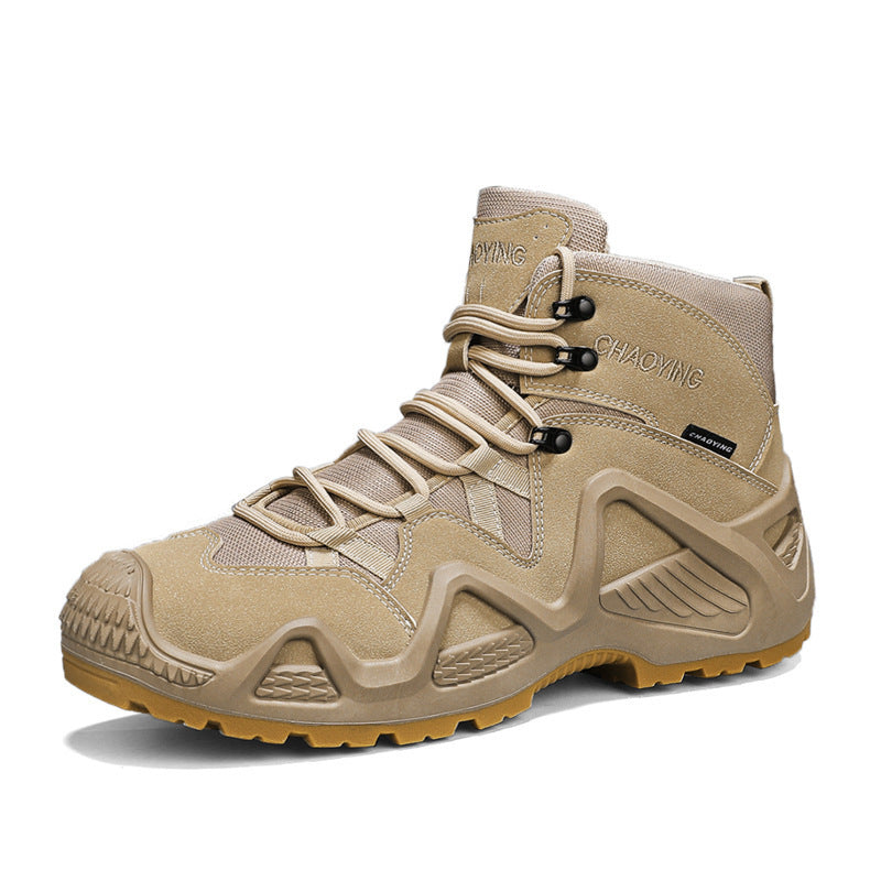 High-top Tactical Shoes Wear-resistant Desert Boots Outdoor New Combat Boots GlamzKart