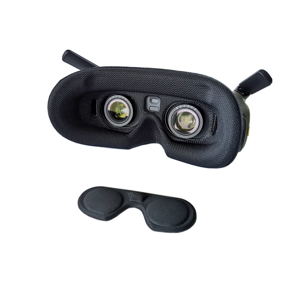 Home Portable Anti Leakage Comfortable Eye Mask Black Lens Protective Cover GlamzKart