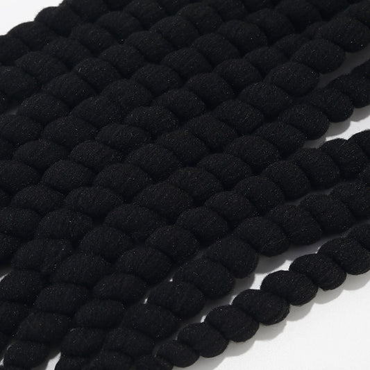 Jamaica Wig Woven Hat Women's Retro Yellow And Green Stitching Beret GlamzKart