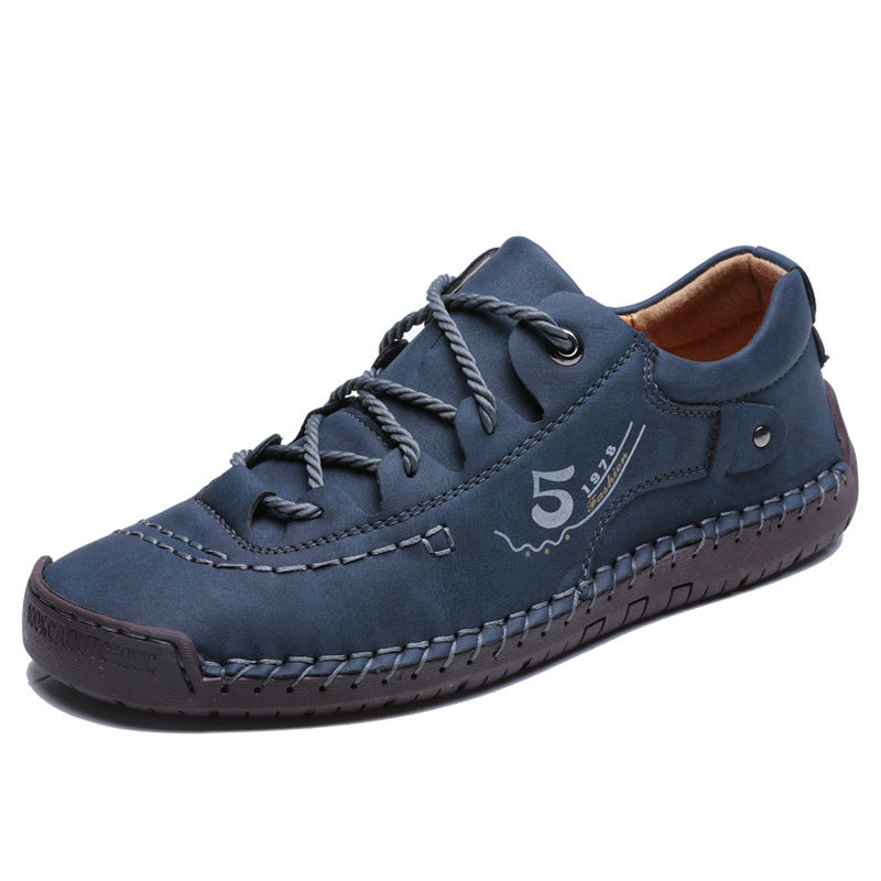 Men's Casual British Leather Shoes GlamzKart