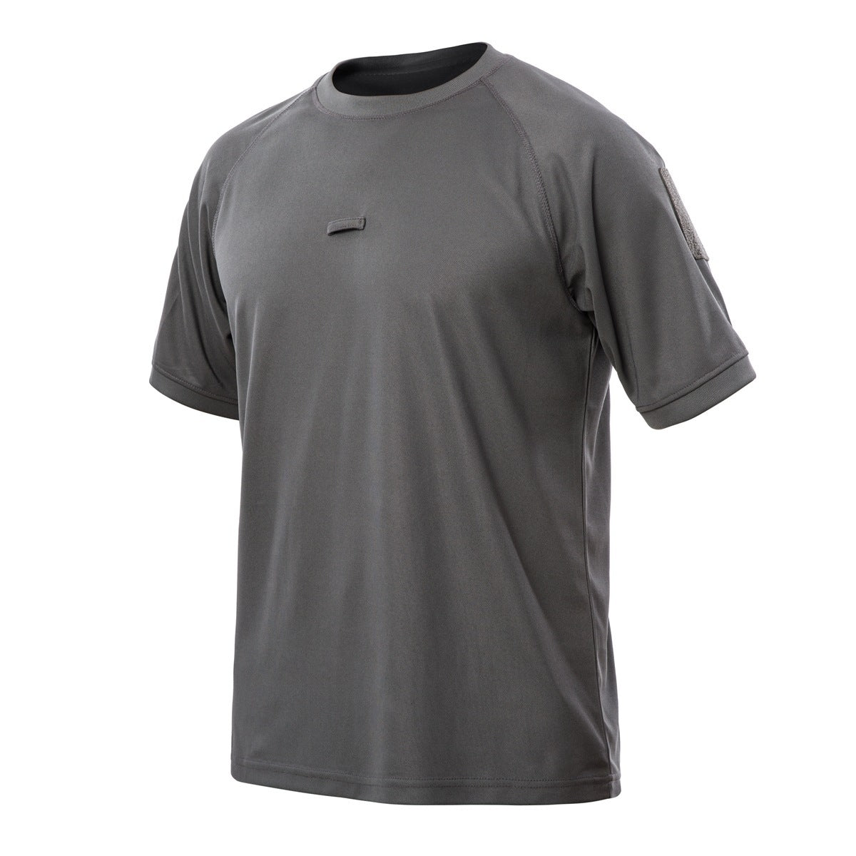 Men's Outdoor Summer Tactical Camouflage T-shirt Gray GlamzKart