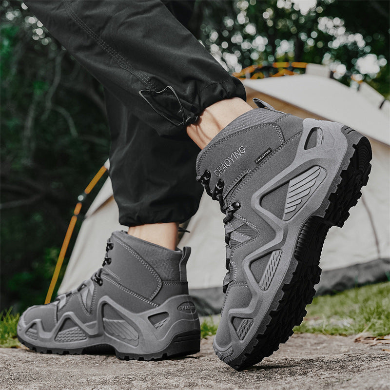 High-top Tactical Shoes Wear-resistant Desert Boots Outdoor New Combat Boots GlamzKart