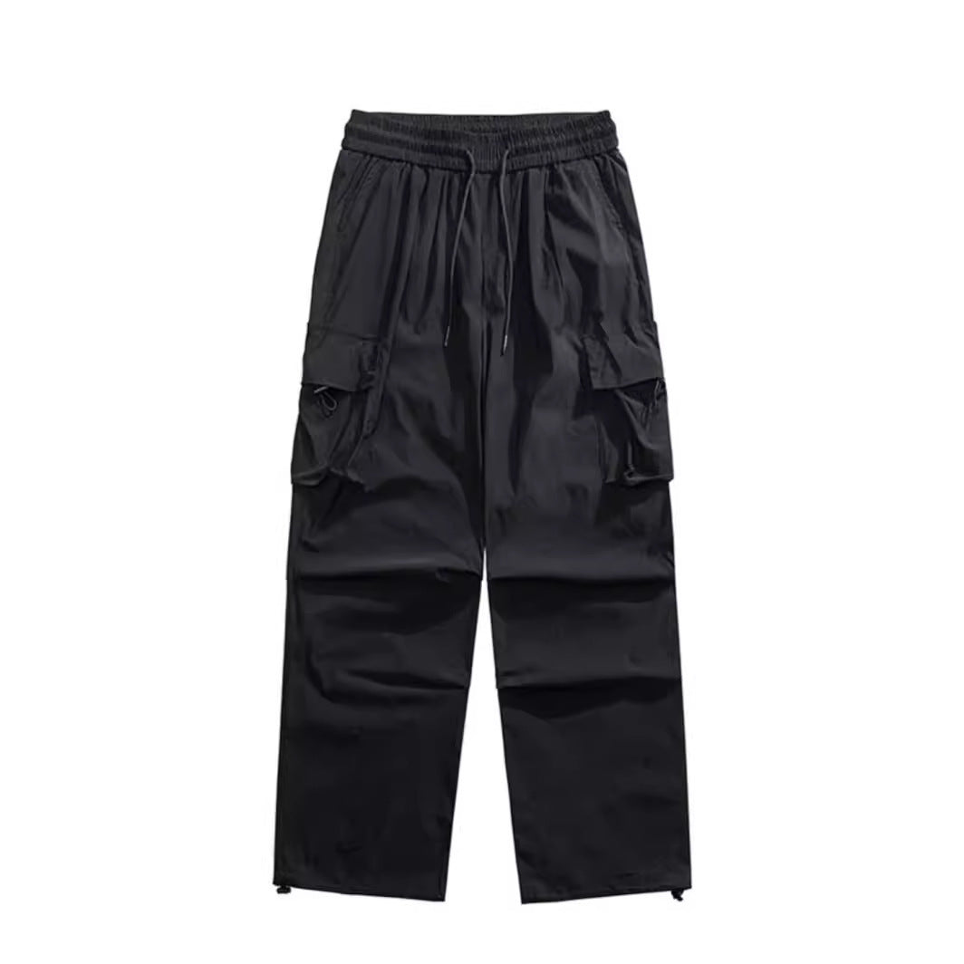 Straight Outdoor Loose Casual Trousers Men GlamzKart