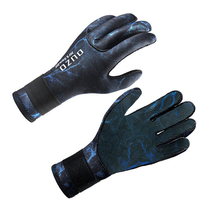 Non-slip Fishing Fishing Winter Swimming Gloves Neoprene Snorkeling Gloves GlamzKart