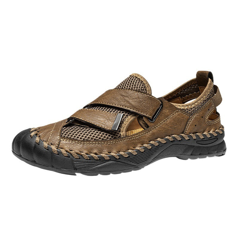 Wear-resistant Non-slip Outdoor Men's Beach Sandals GlamzKart