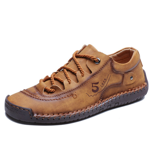 Men's Casual British Leather Shoes GlamzKart