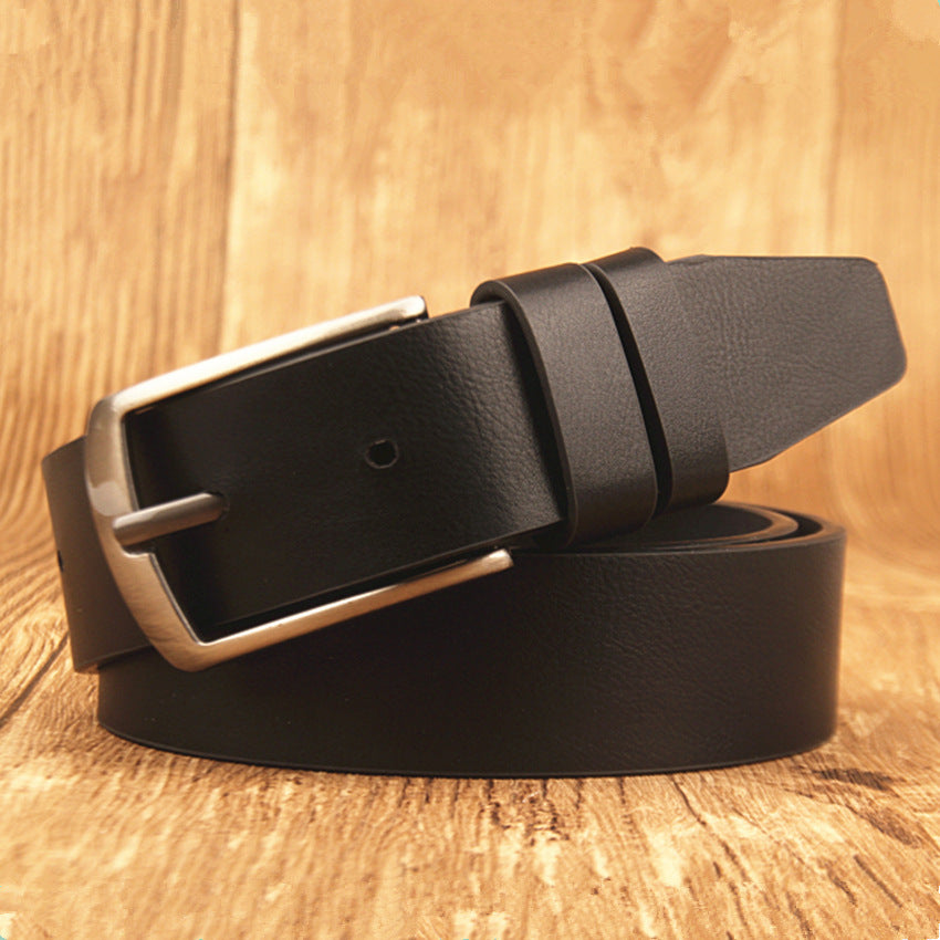 Men's waist belt imitation leather needle buckle GlamzKart