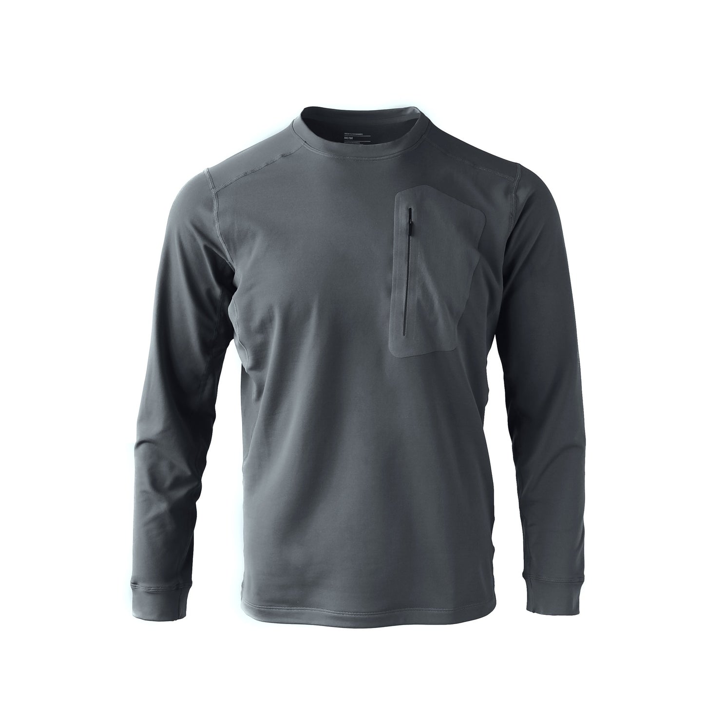 Quick-drying Long-sleeved Bottoming Shirt Round Neck T-shirt GlamzKart