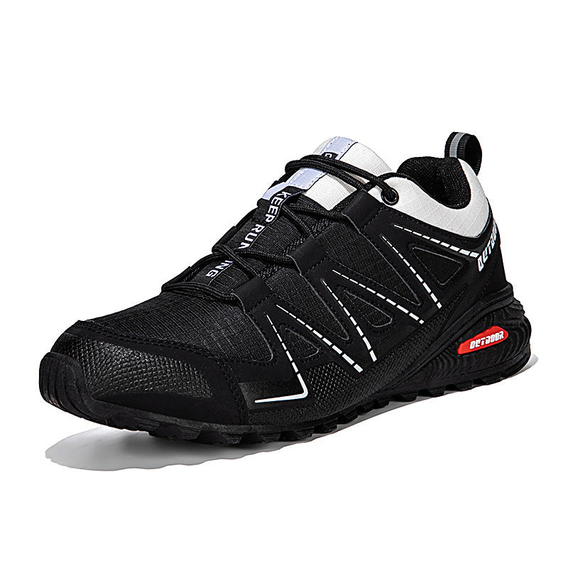 New Plus Size Men's Casual Shoes A2503 Black And White GlamzKart