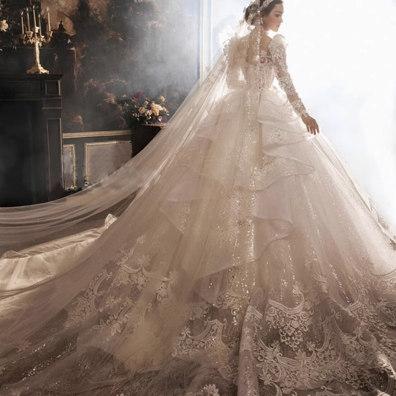 Heavy Industry European-style Royal Court Princess Large Tail Female GlamzKart