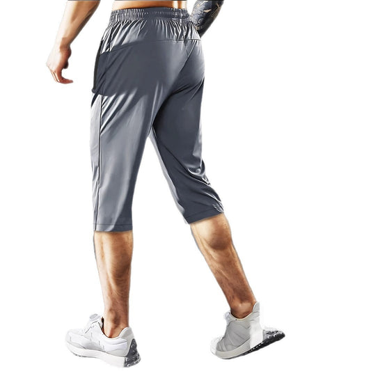 Ice Silk Casual Pants Stretch Quick-drying GlamzKart