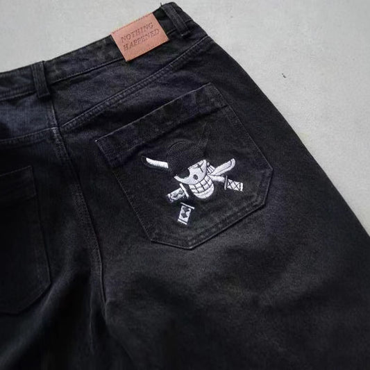 Retro Loose Fried Street Wide-leg Pants Fashionable Trousers Fashion Brand GlamzKart