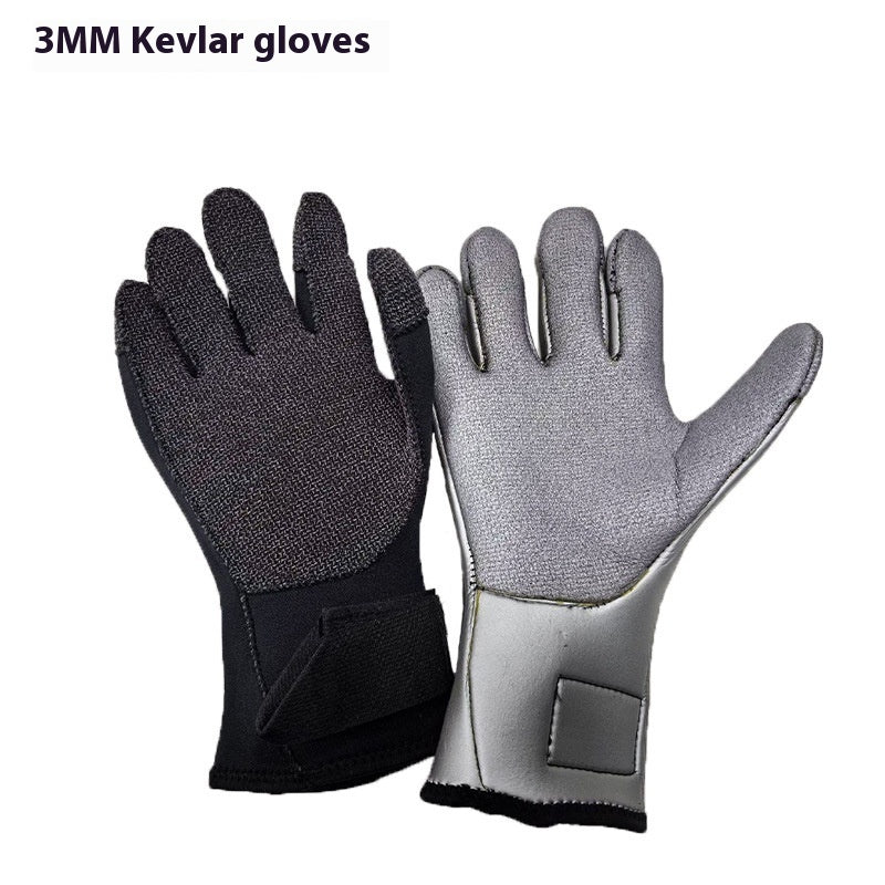Anti-scratch Kevlar Gloves Jellyfish-proof 3mm Kevlar Gloves GlamzKart