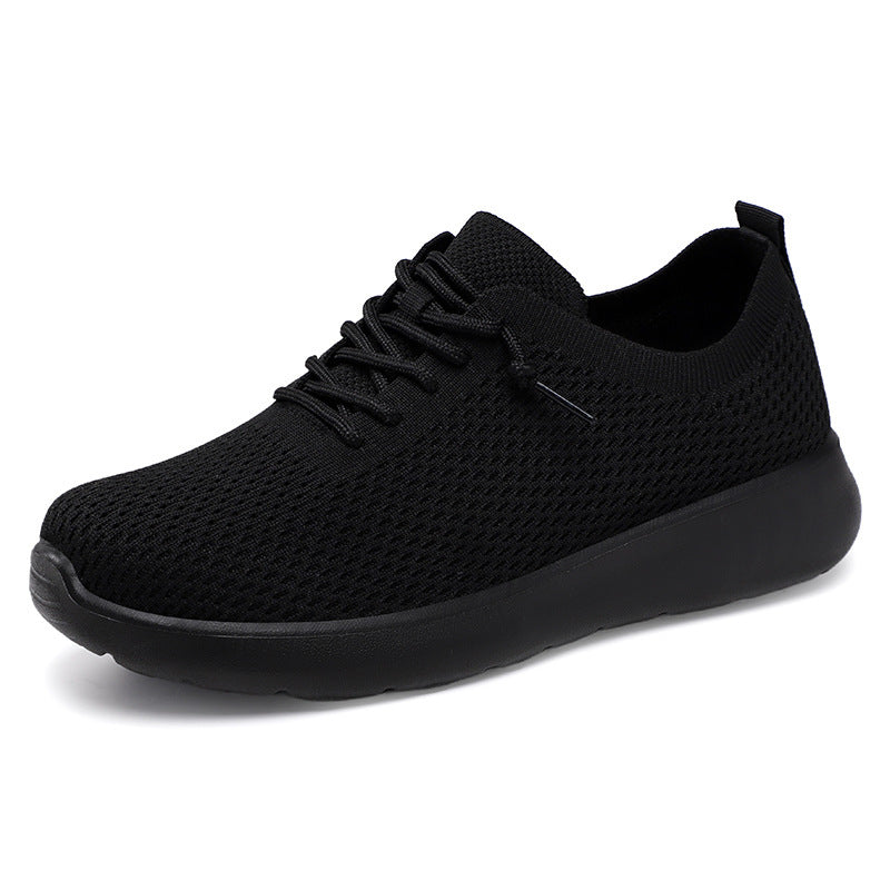 Shoes Women's Shoes All-match Soft Bottom Casual Black GlamzKart