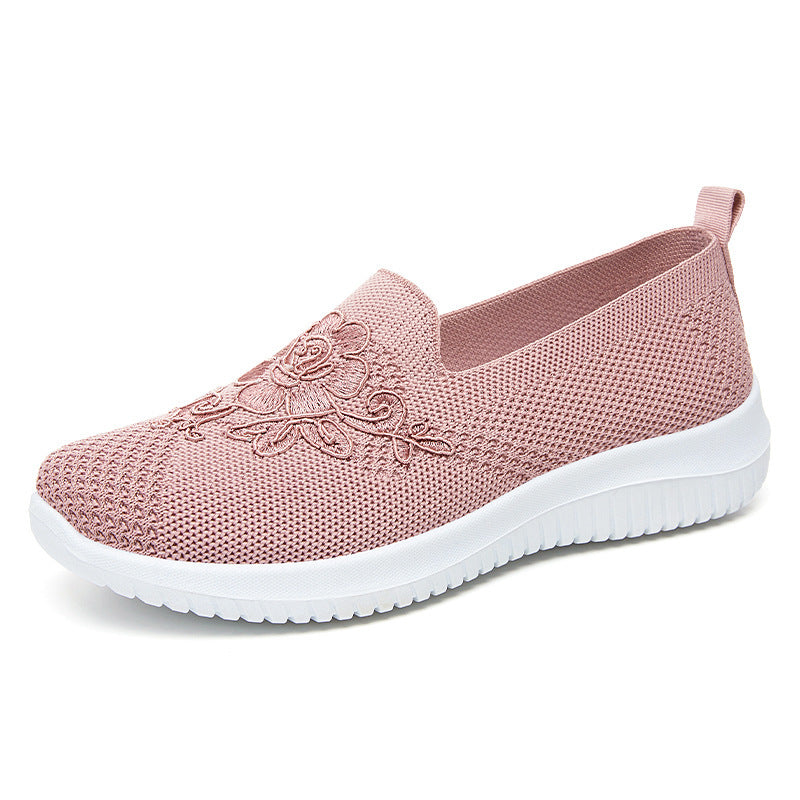 Summer New Low-cut Slip-on Women's Shoes G613 Pink GlamzKart