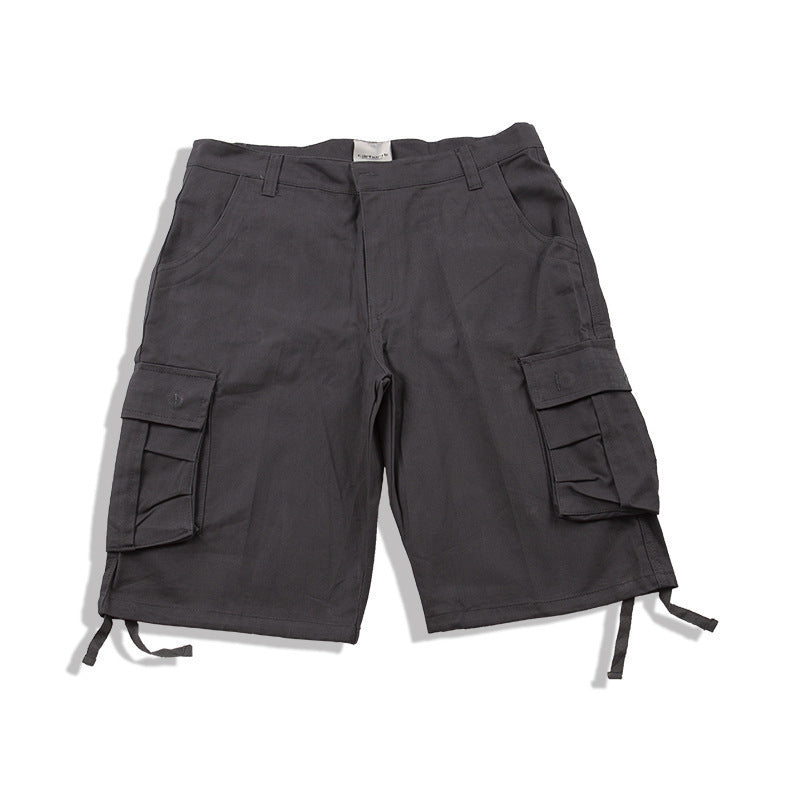 Retro Japanese Trendy Casual Pants Dark Gray GlamzKart