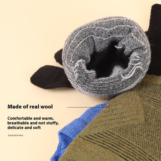 Wool Toe Socks Autumn And Winter Thickened GlamzKart