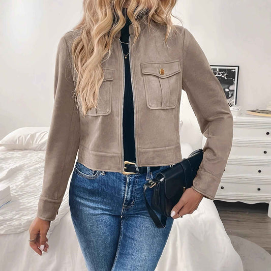 All-match Light Luxury Short Fashionable Coat Jacket