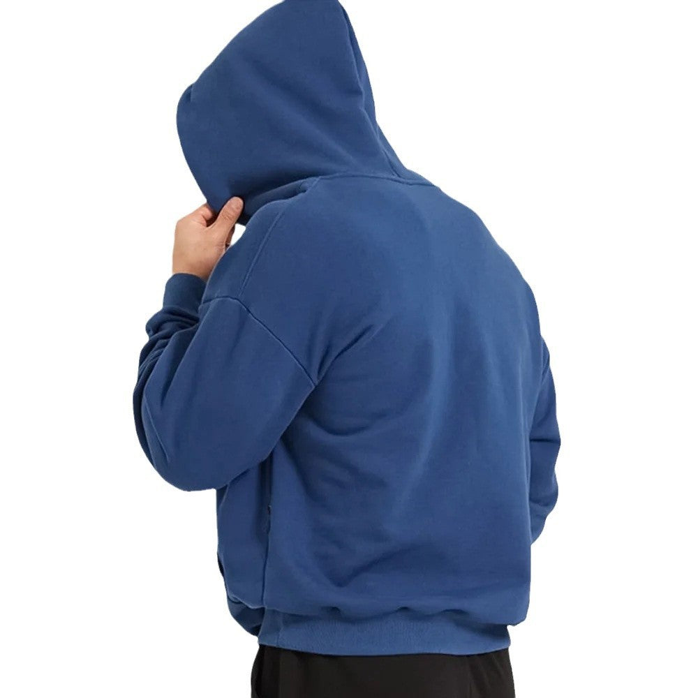 Men's Sweatshirt Loose Sweatshirt Drop-shoulder Sleeve Hoodie GlamzKart