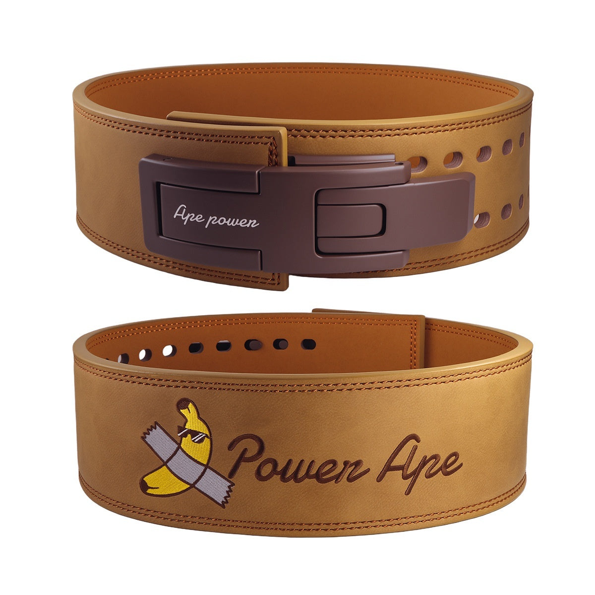 Cartoon Full Leather Fitness Belt GlamzKart