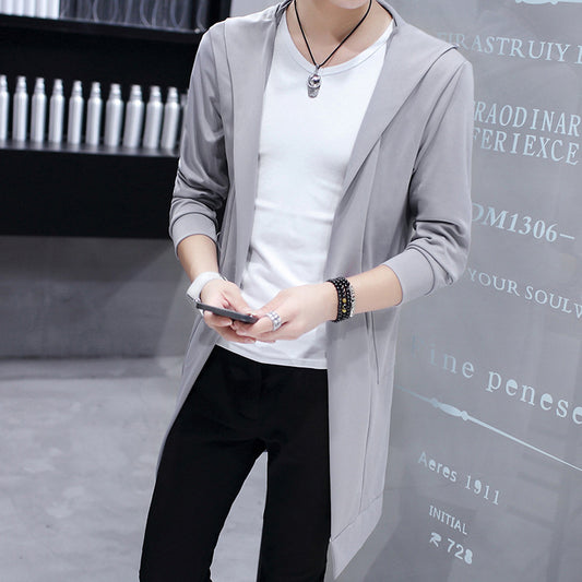 Slim Fit Student Handsome Cloak Men's Coat GlamzKart