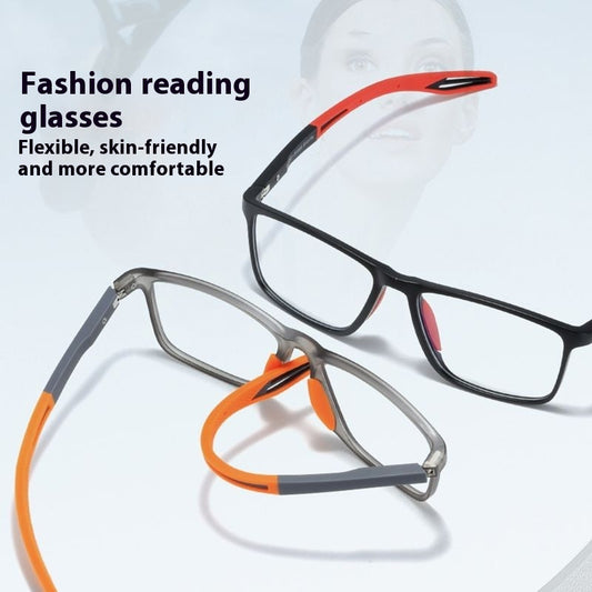 HD Anti-Blue Ray TR Reading Glasses For Middle-aged And Elderly People GlamzKart