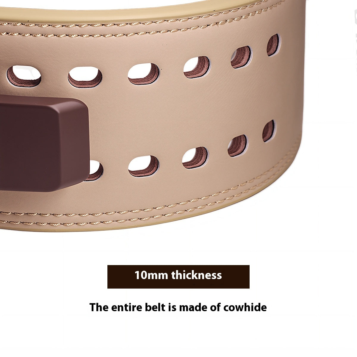 Cartoon Full Leather Fitness Belt GlamzKart